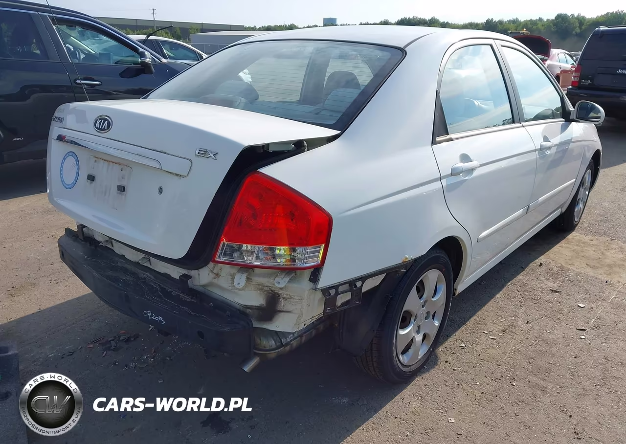2009 Kia Spectra Ex VIN:KNAFE221395624031 - 4
