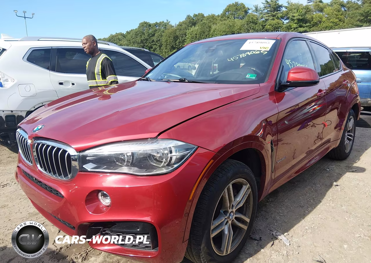 2018 BMW X6 VIN:5UXKU6C53J0Z66608 - 2