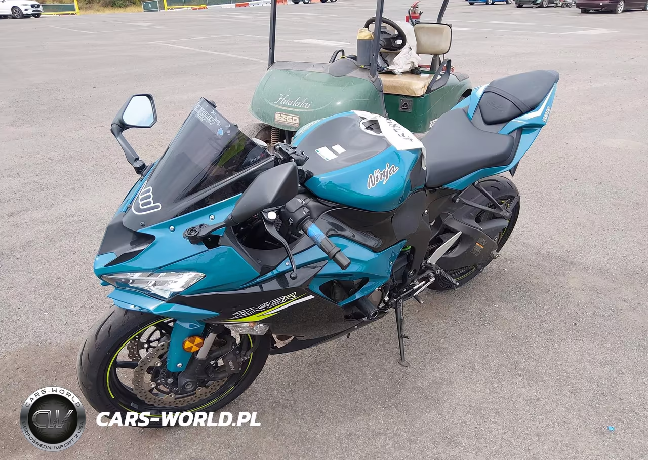 2021 Kawasaki Zx636 K VIN:JKBZXJH14MA007495 - 2