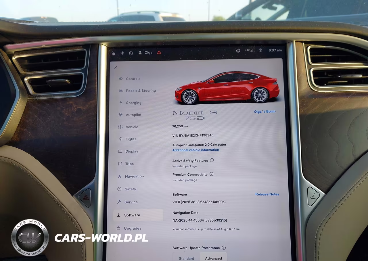 2017 Tesla Model S 100D-60D-75D-90D-P100D VIN:5YJSA1E2XHF198945 - 7