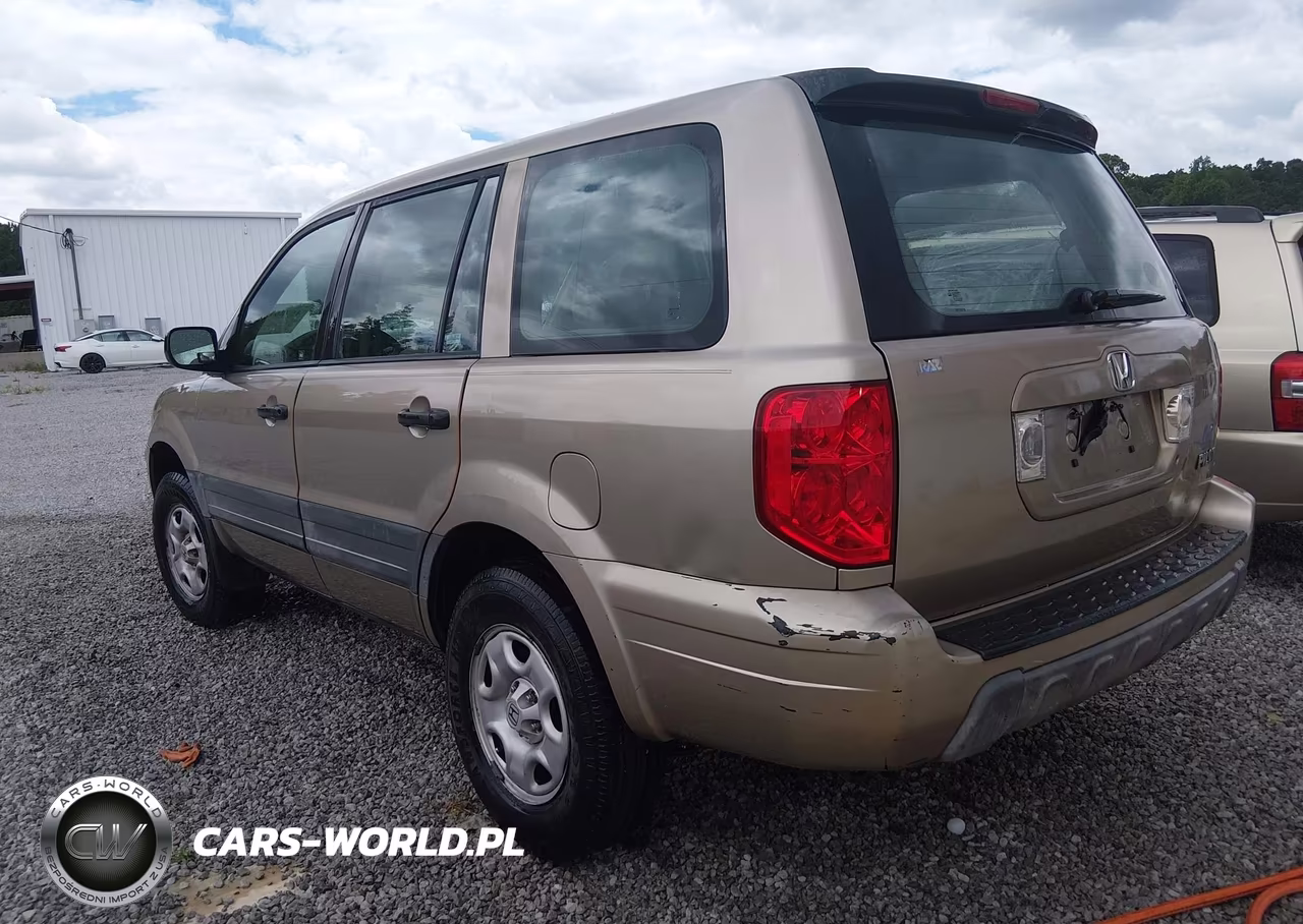 2005 Honda Pilot Lx VIN:2HKYF18195H564812 - 3