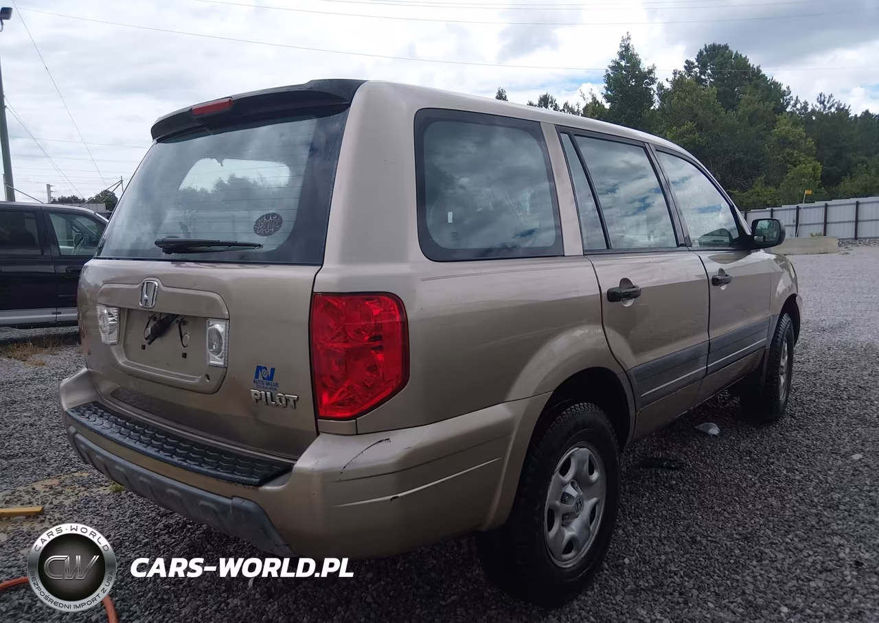 2005 Honda Pilot Lx VIN:2HKYF18195H564812 - 4