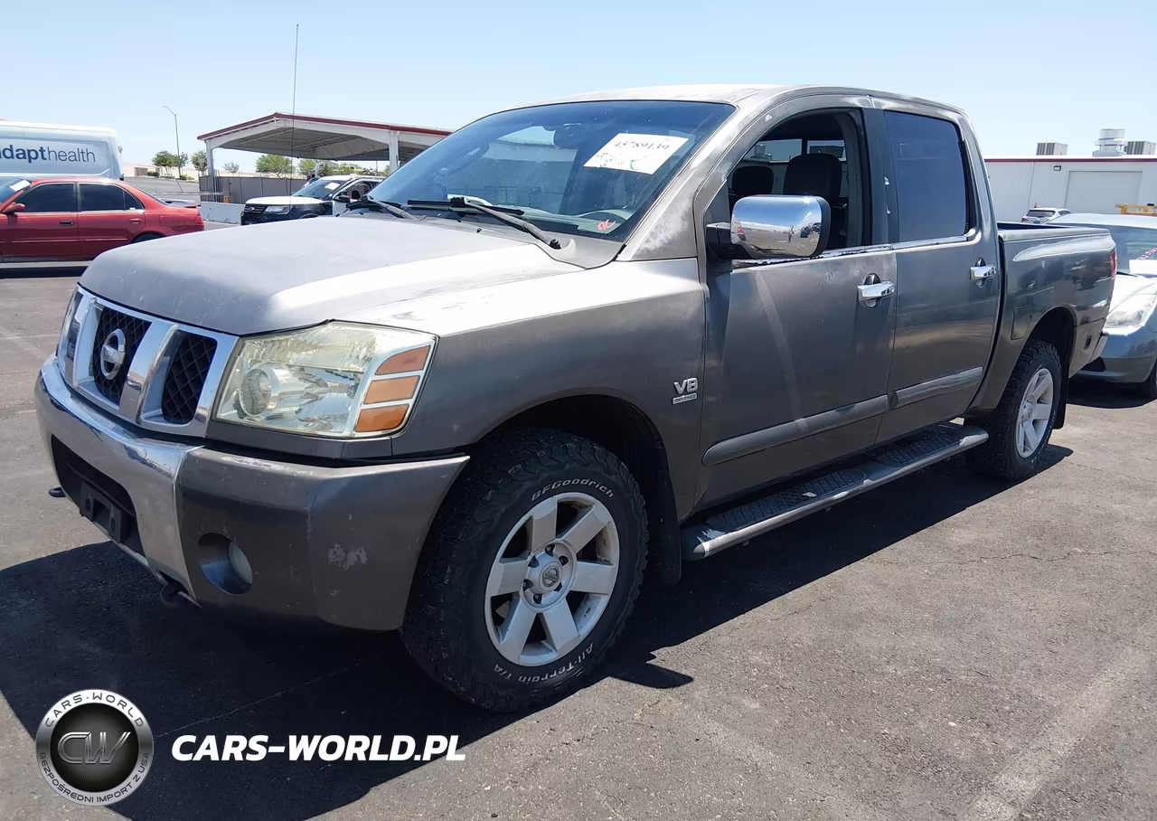 2004 Nissan Titan Le VIN:1N6AA07B14N554016 - 2
