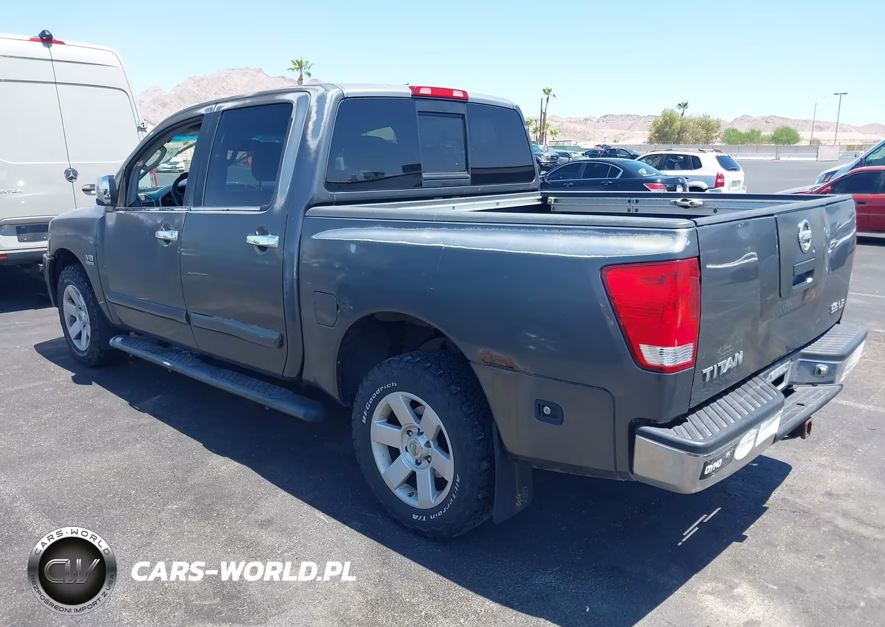 2004 Nissan Titan Le VIN:1N6AA07B14N554016 - 3