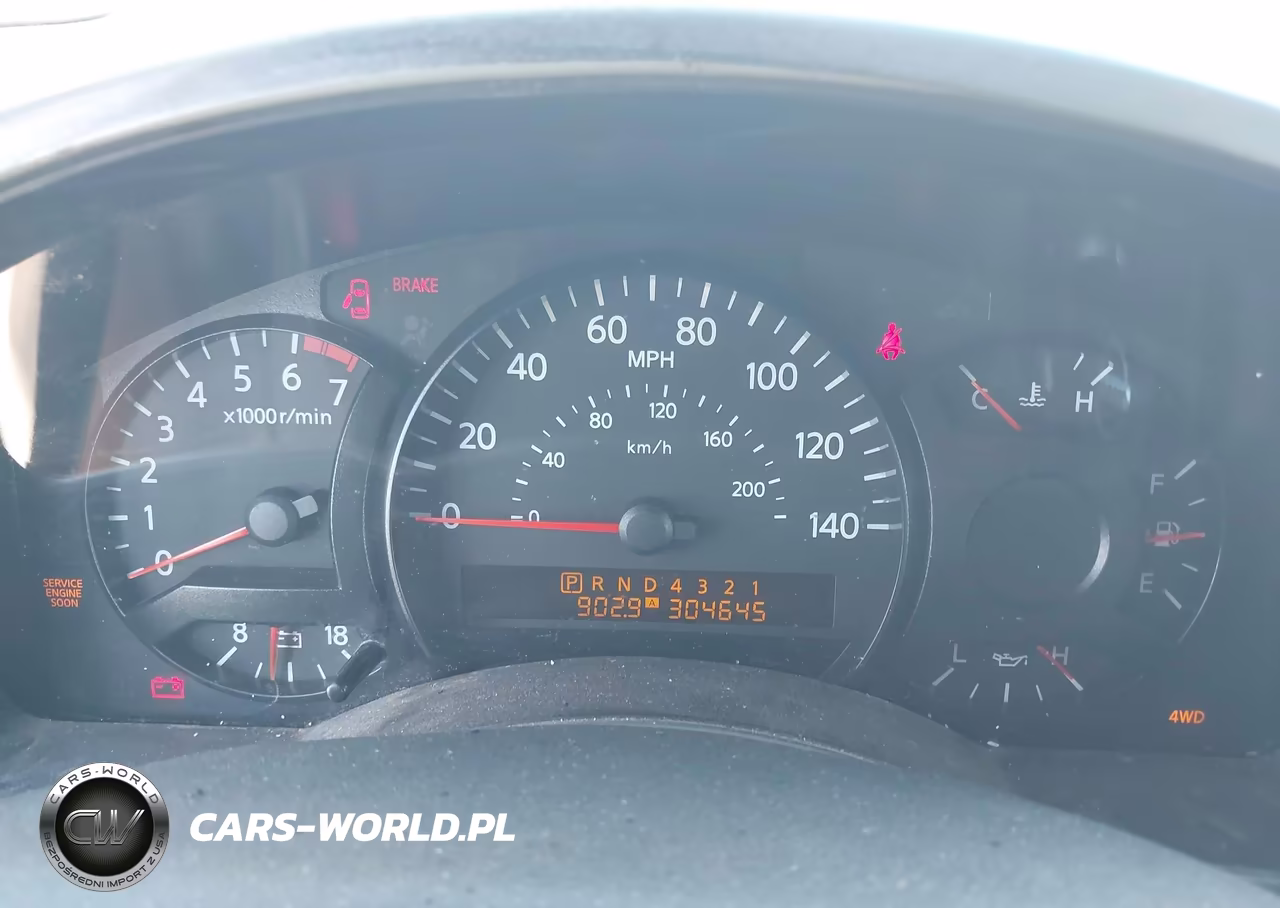 2004 Nissan Titan Le VIN:1N6AA07B14N554016 - 7