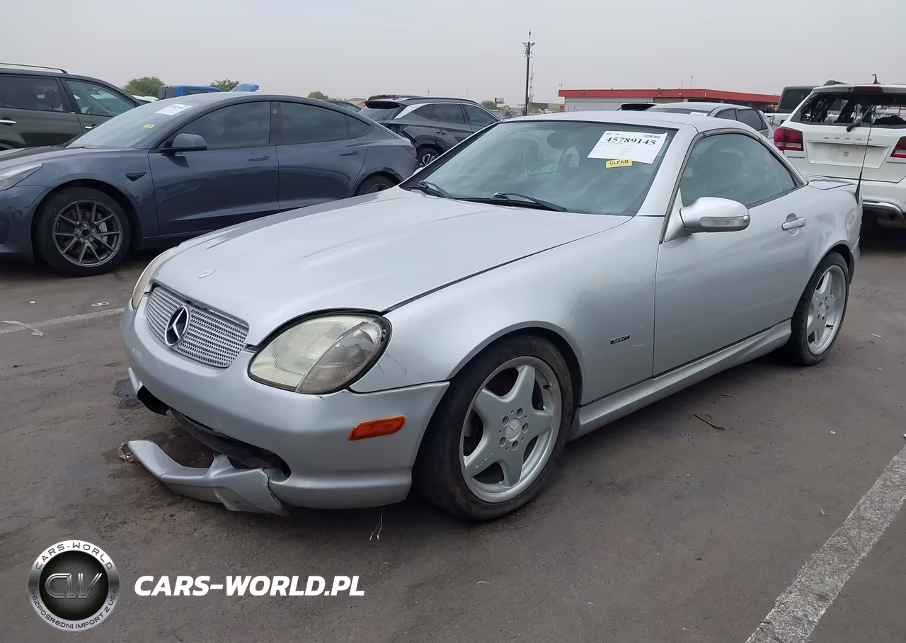 2001 Mercedes-Benz Slk 320 VIN:WDBKK65F71F200034 - 2
