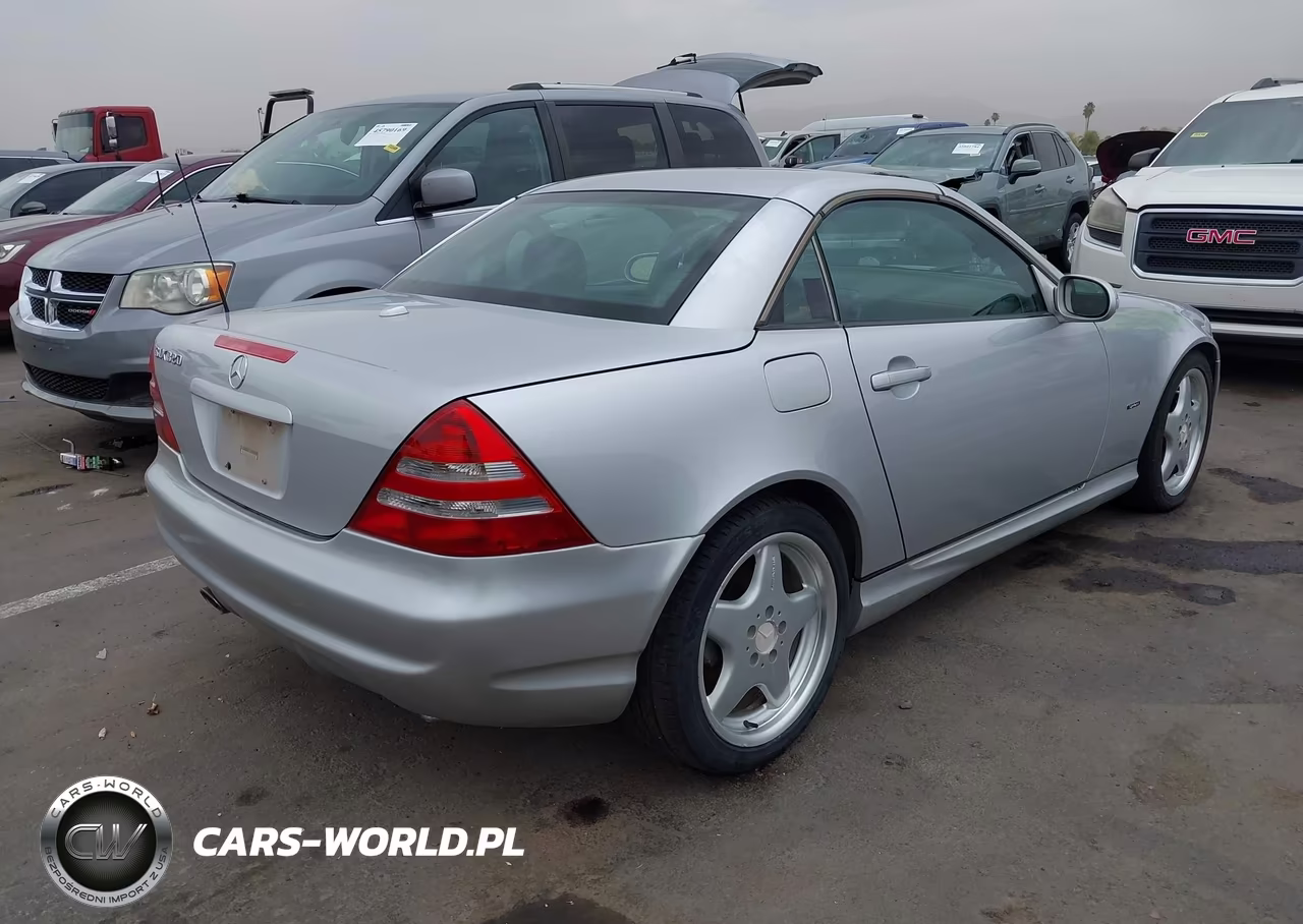 2001 Mercedes-Benz Slk 320 VIN:WDBKK65F71F200034 - 4