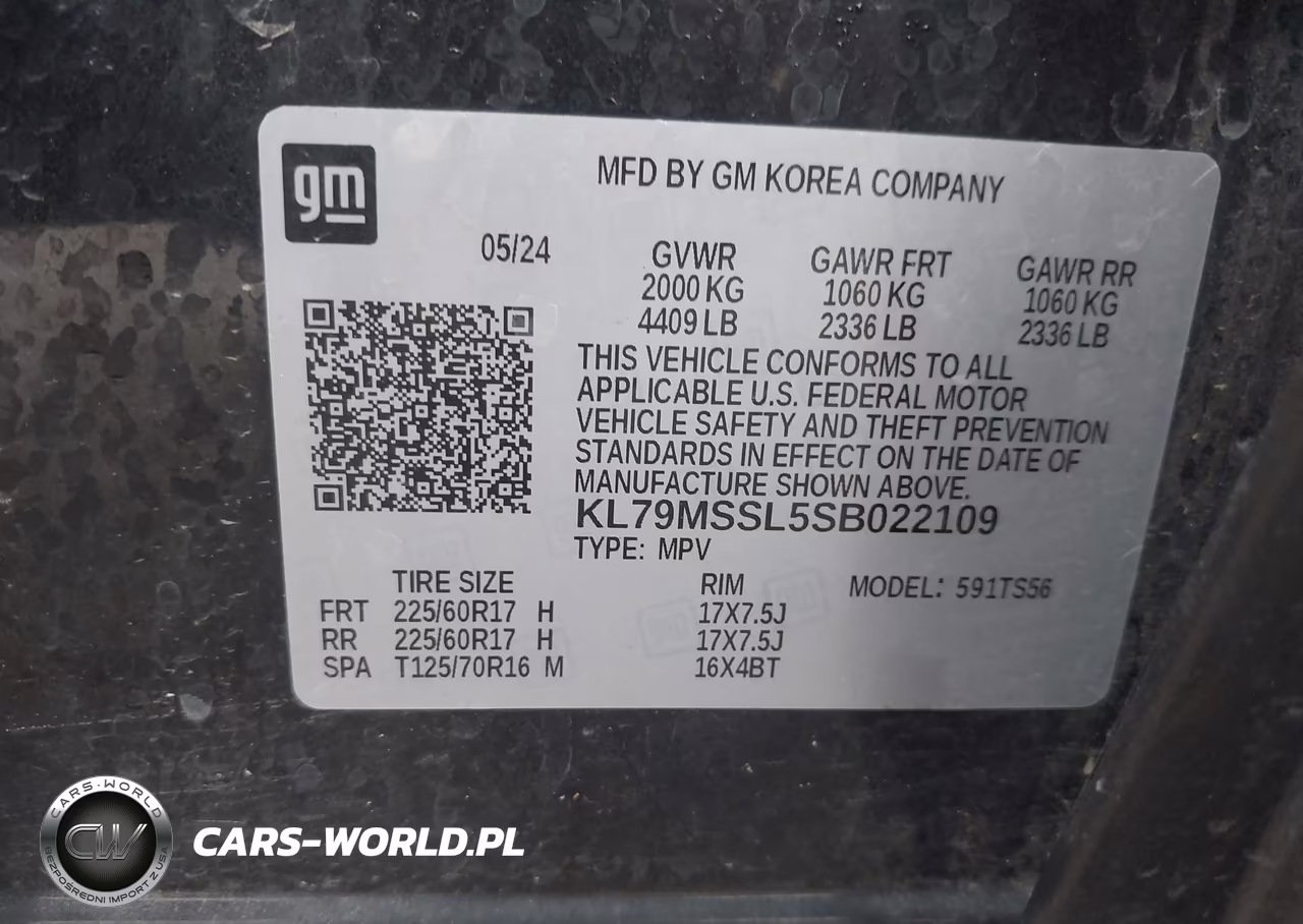 2025 Chevrolet Trailblazer Awd Activ VIN:KL79MSSL5SB022109 - 9