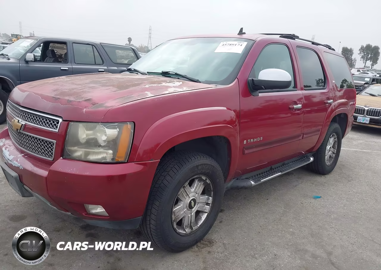 2007 Chevrolet Tahoe Lt VIN:1GNFK13087R291723 - 2