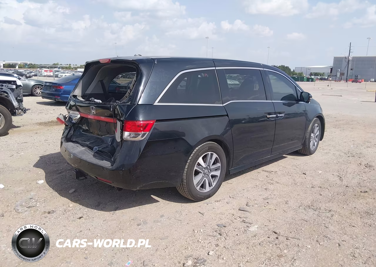 2016 Honda Odyssey Touring-Touring Elite VIN:5FNRL5H97GB025116 - 4