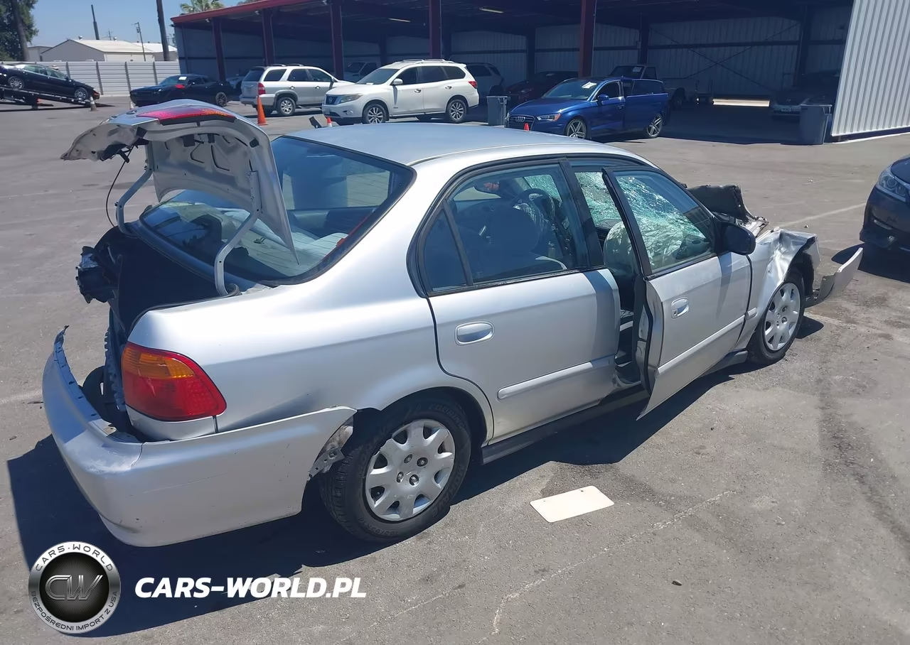 2000 Honda Civic Value Package VIN:2HGEJ6618YH565689 - 4