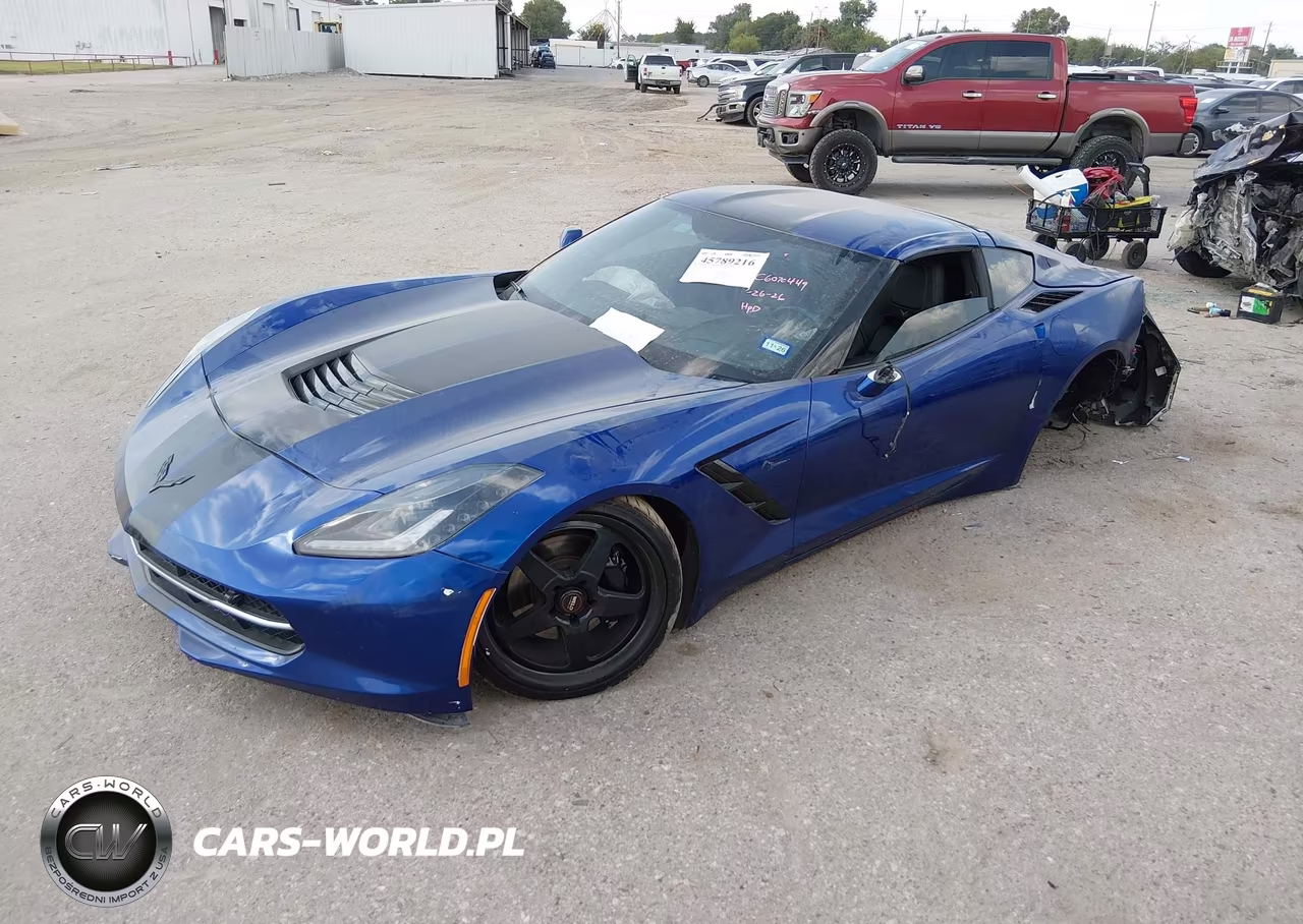 2019 Chevrolet Corvette Stingray VIN:1G1YF2D78K5114282 - 2