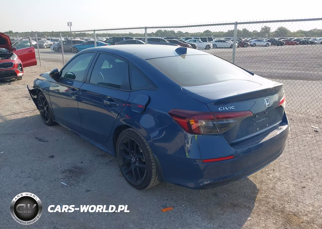 2025 Honda Civic Sport VIN:2HGFE2F56SH539619 - 3