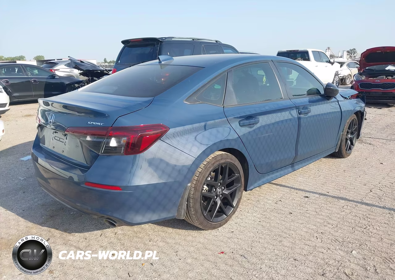 2025 Honda Civic Sport VIN:2HGFE2F56SH539619 - 4