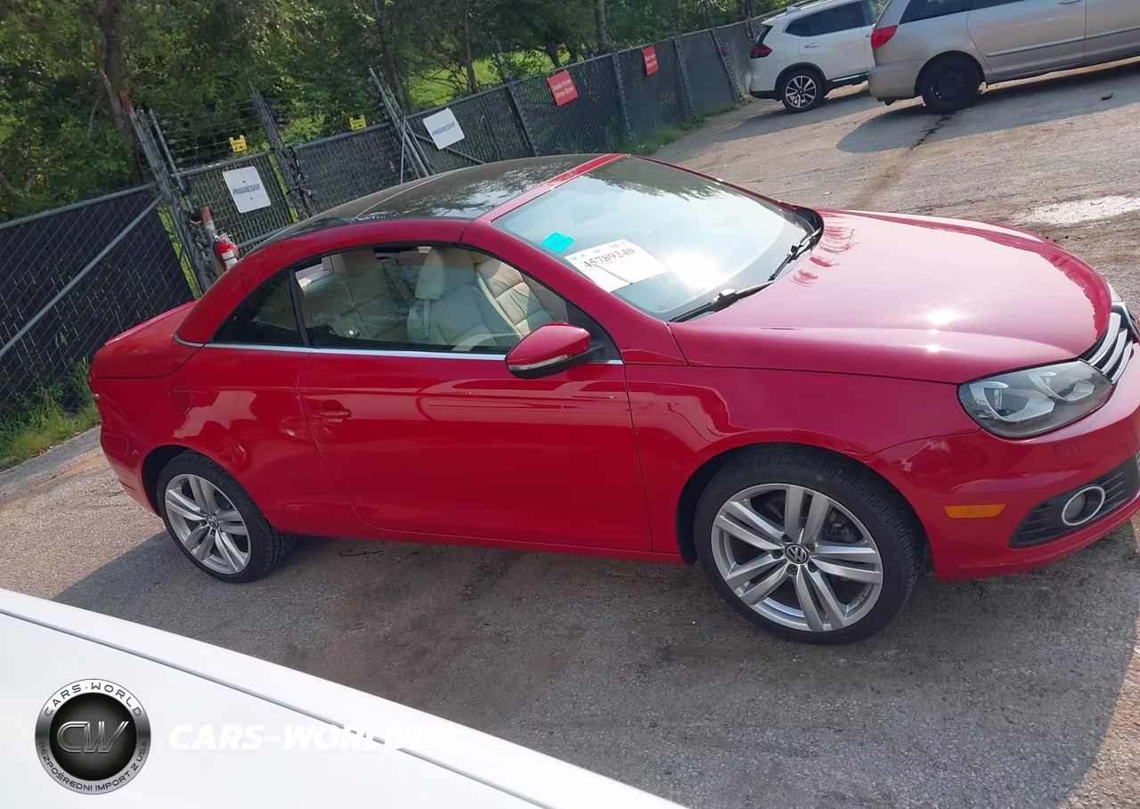 2014 Volkswagen Eos Executive VIN:WVWFW8AH1EV005195 - 13