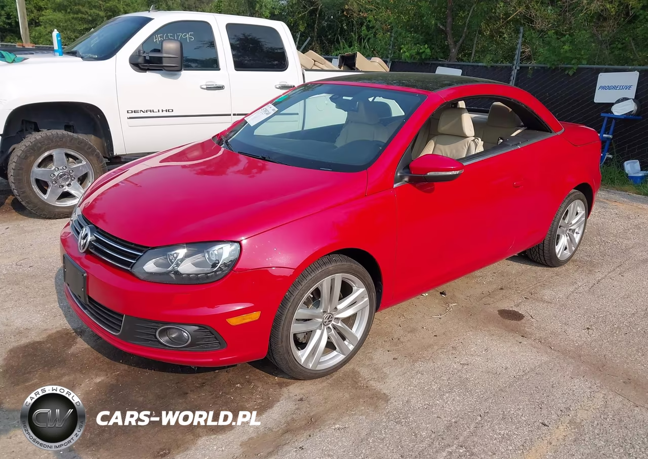 2014 Volkswagen Eos Executive VIN:WVWFW8AH1EV005195 - 2