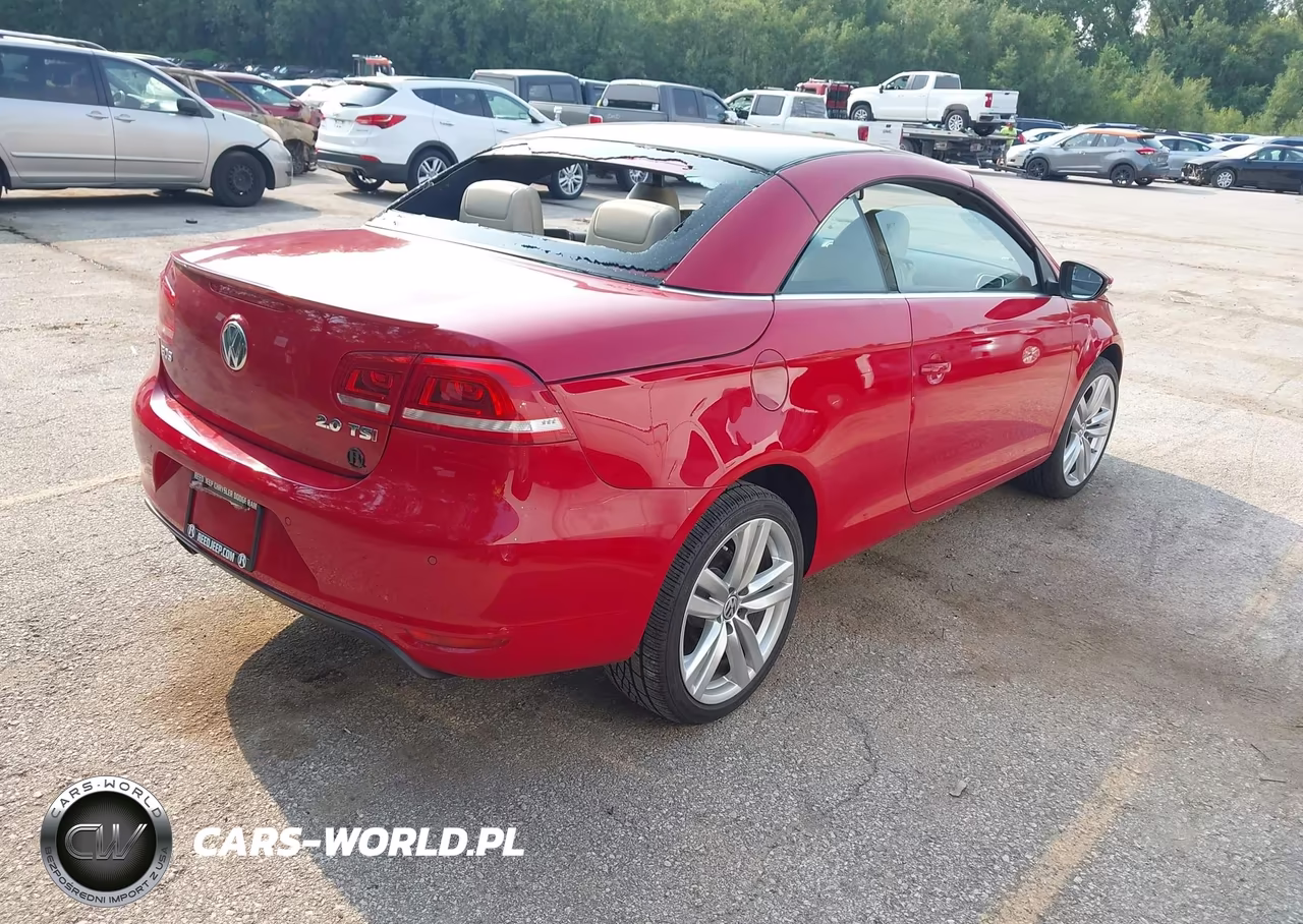 2014 Volkswagen Eos Executive VIN:WVWFW8AH1EV005195 - 4