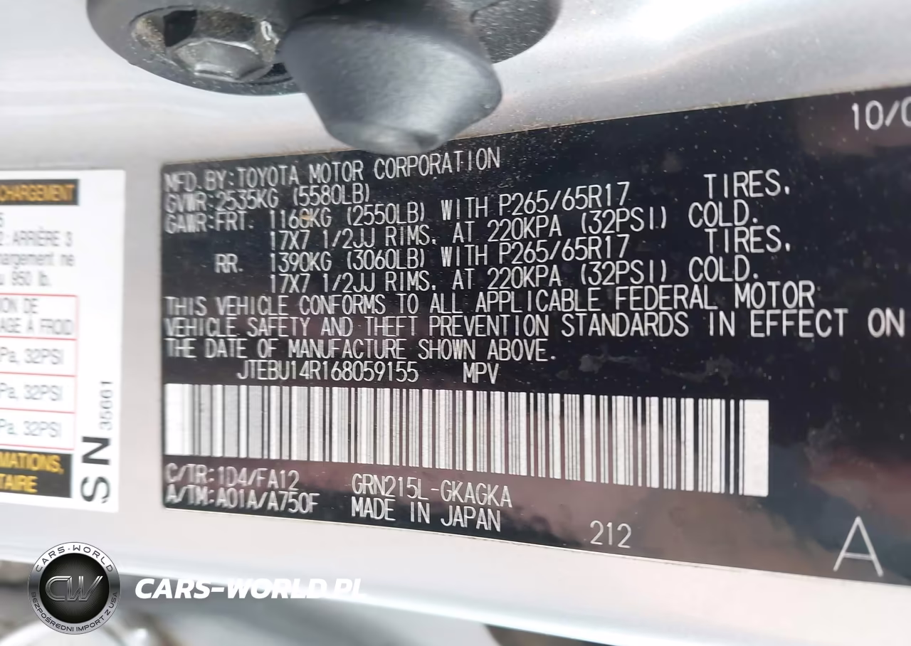2006 Toyota 4Runner Sr5 V6 VIN:JTEBU14R168059155 - 9