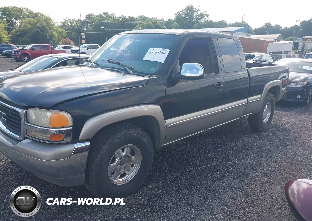 2000 GMC Sierra 1500 Sle VIN:1GTEK19T0YE196037 - 2