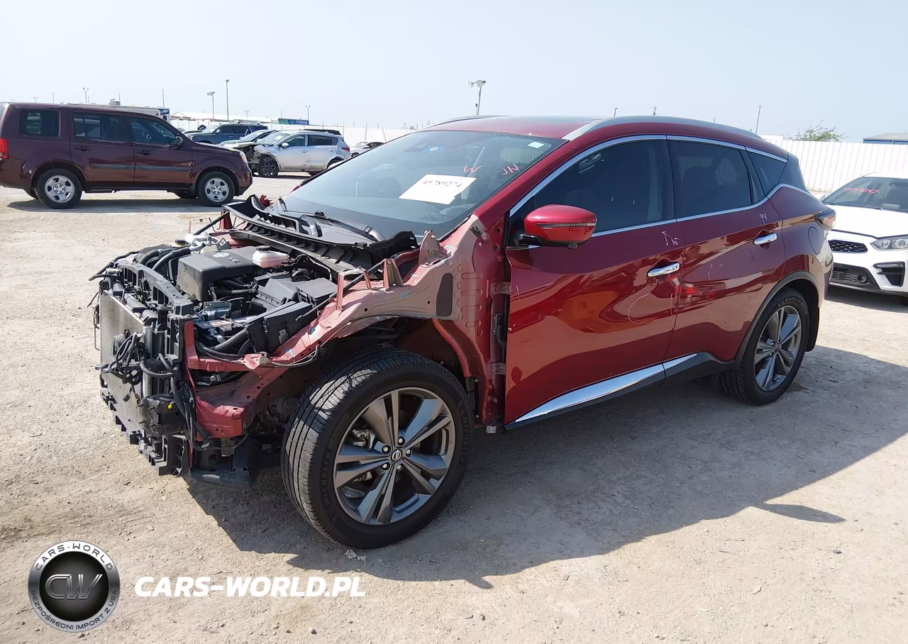 2021 Nissan Murano Platinum Fwd VIN:5N1AZ2DJ8MC122260 - 2