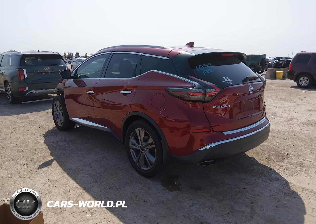 2021 Nissan Murano Platinum Fwd VIN:5N1AZ2DJ8MC122260 - 3