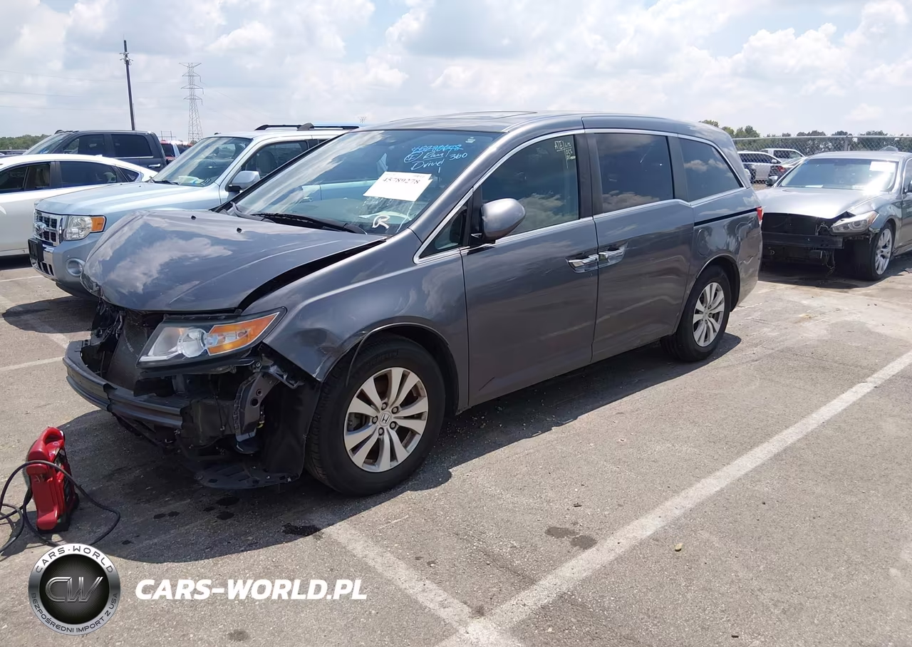 2015 Honda Odyssey Ex-L VIN:5FNRL5H66FB031526 - 2