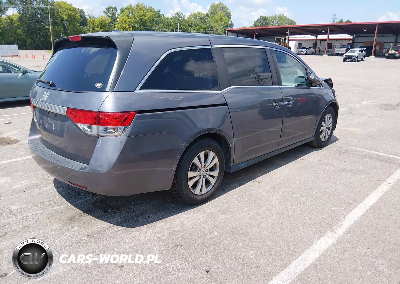 2015 Honda Odyssey Ex-L VIN:5FNRL5H66FB031526 - 4