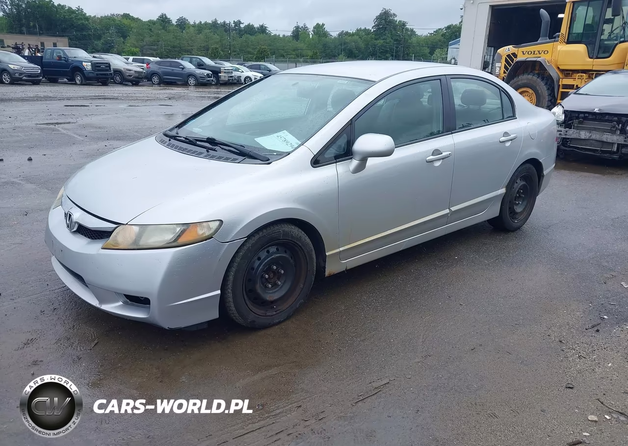 2010 Honda Civic Lx VIN:2HGFA1F58AH316888 - 2