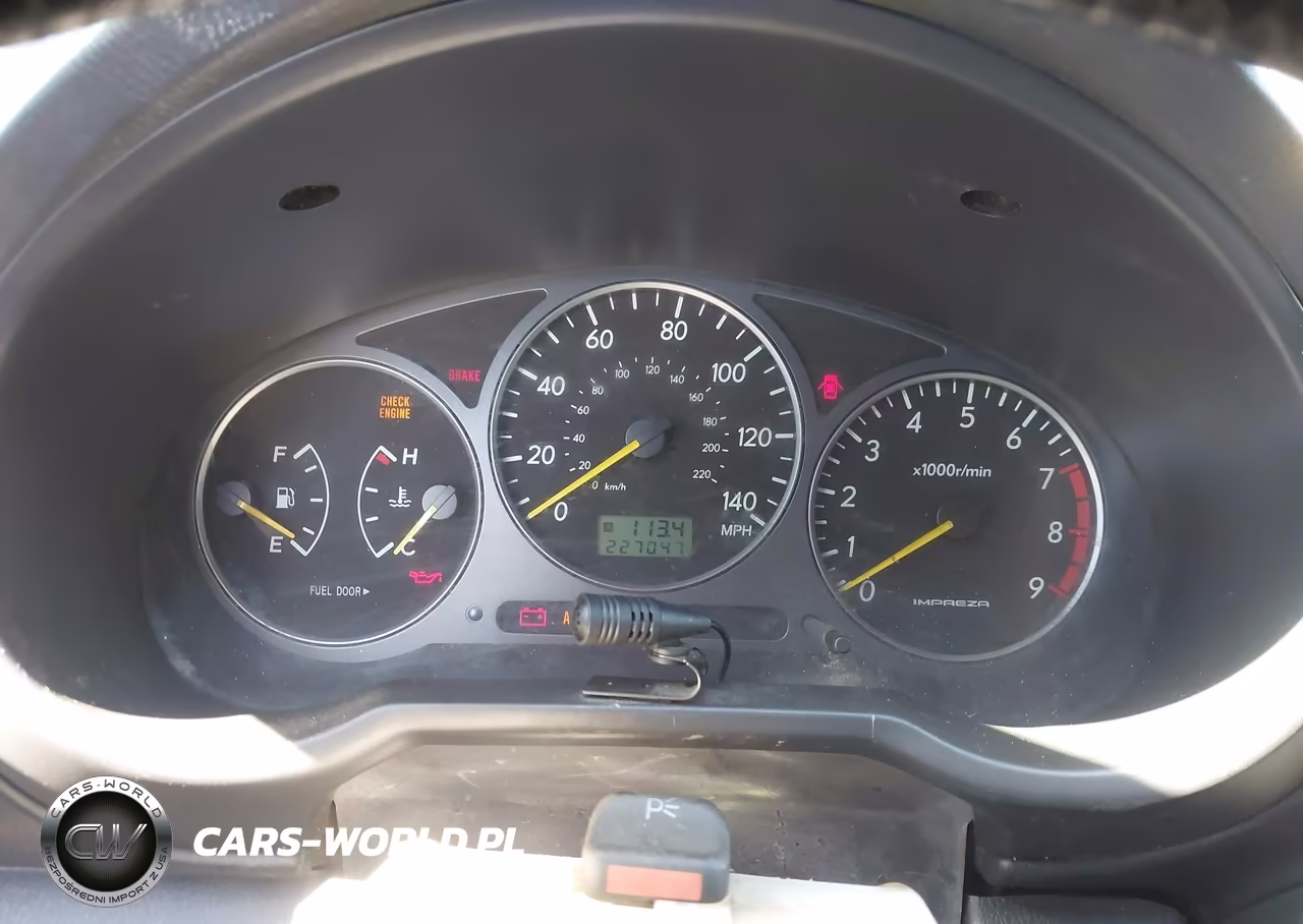 2003 Subaru Impreza Wrx VIN:JF1GG29663G800879 - 7