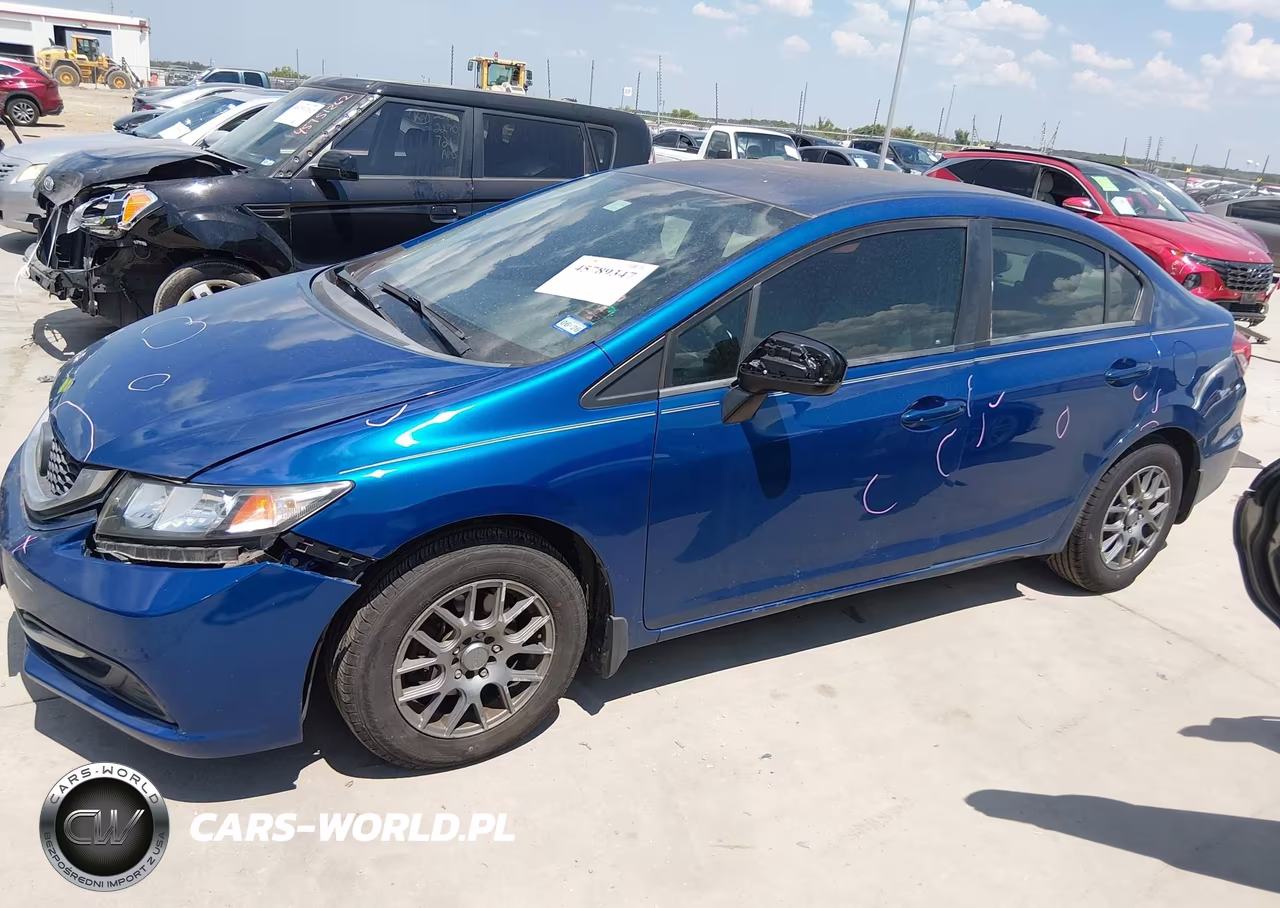 2014 Honda Civic Lx VIN:19XFB2F50EE024249 - 14