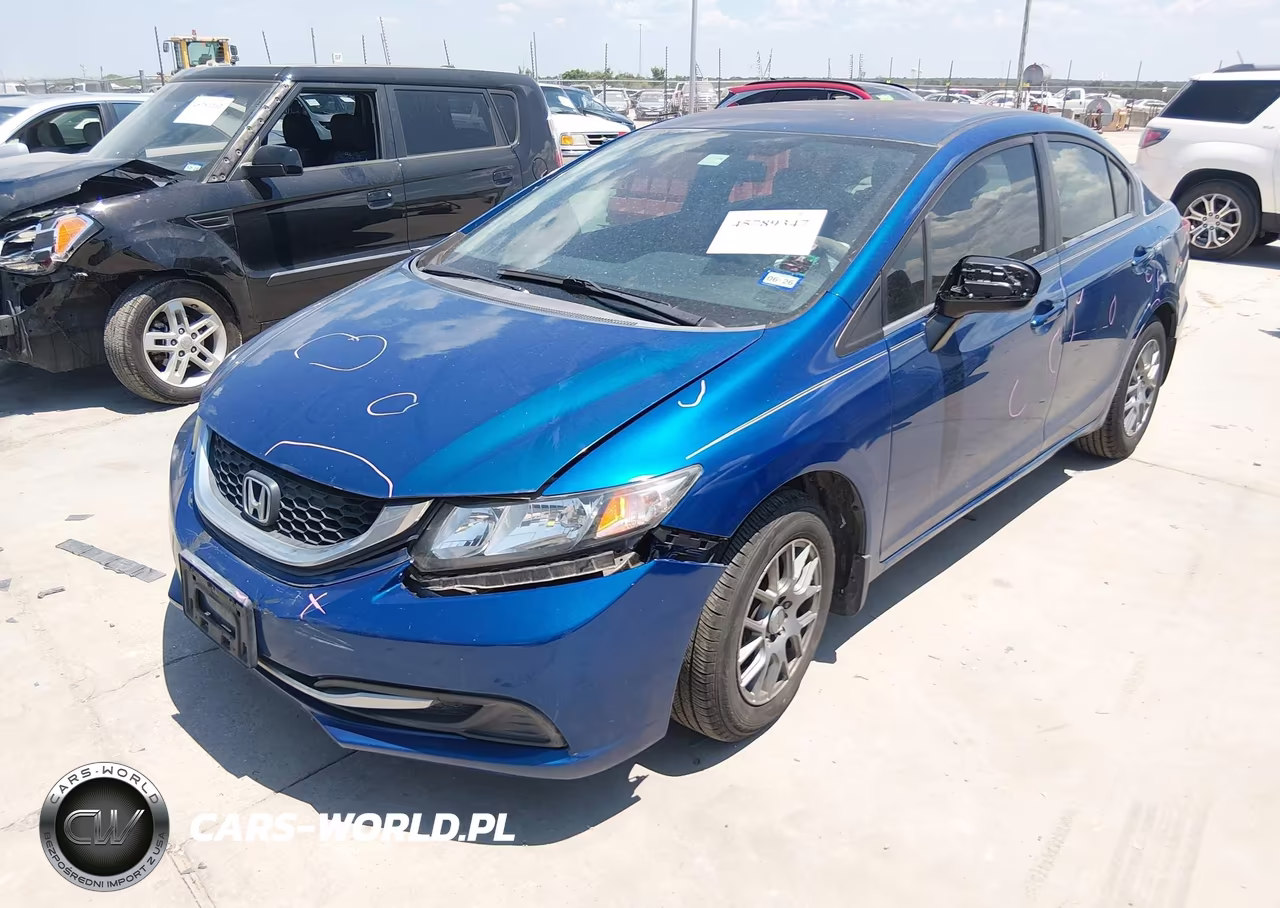 2014 Honda Civic Lx VIN:19XFB2F50EE024249 - 2