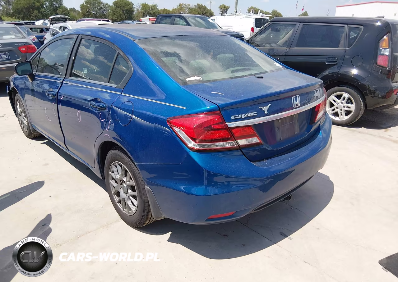2014 Honda Civic Lx VIN:19XFB2F50EE024249 - 3