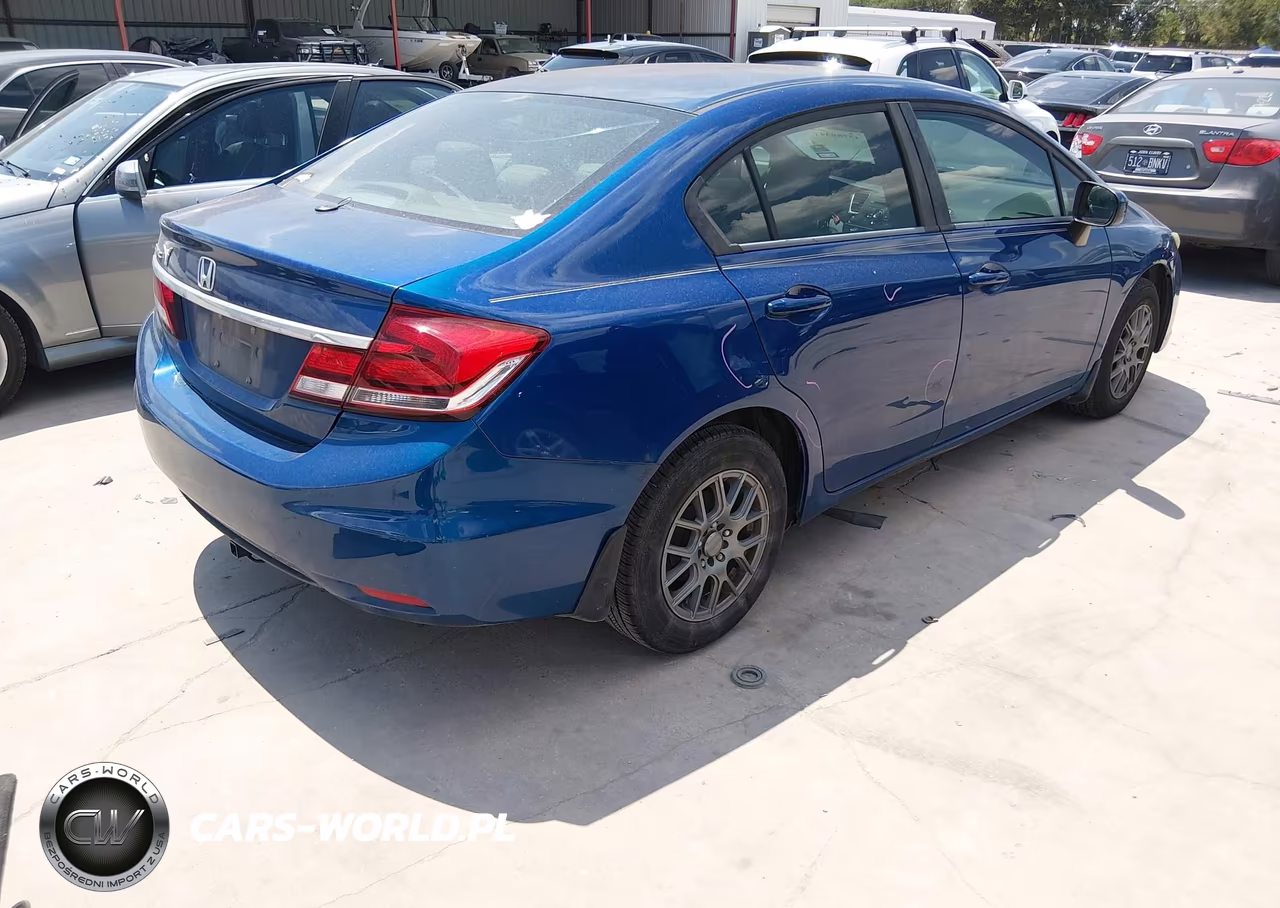 2014 Honda Civic Lx VIN:19XFB2F50EE024249 - 4