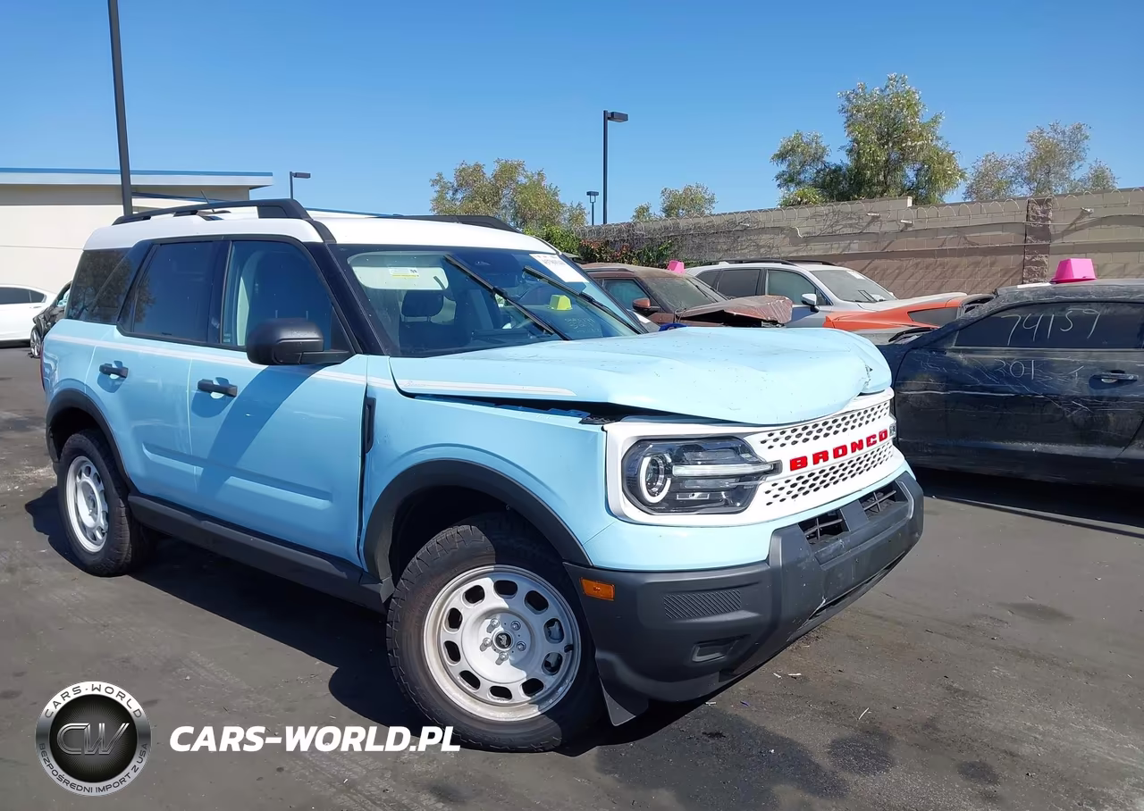 2025 Ford Bronco Sport Heritage VIN:3FMCR9GN6SRF76618 - 1