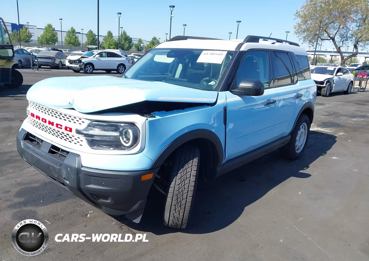 2025 Ford Bronco Sport Heritage VIN:3FMCR9GN6SRF76618 - 2