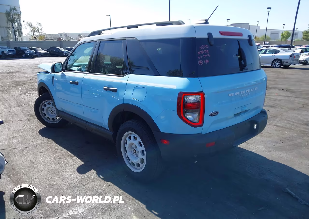 2025 Ford Bronco Sport Heritage VIN:3FMCR9GN6SRF76618 - 3