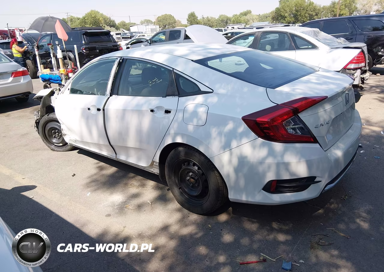 2019 Honda Civic Lx VIN:2HGFC2F67KH586737 - 3