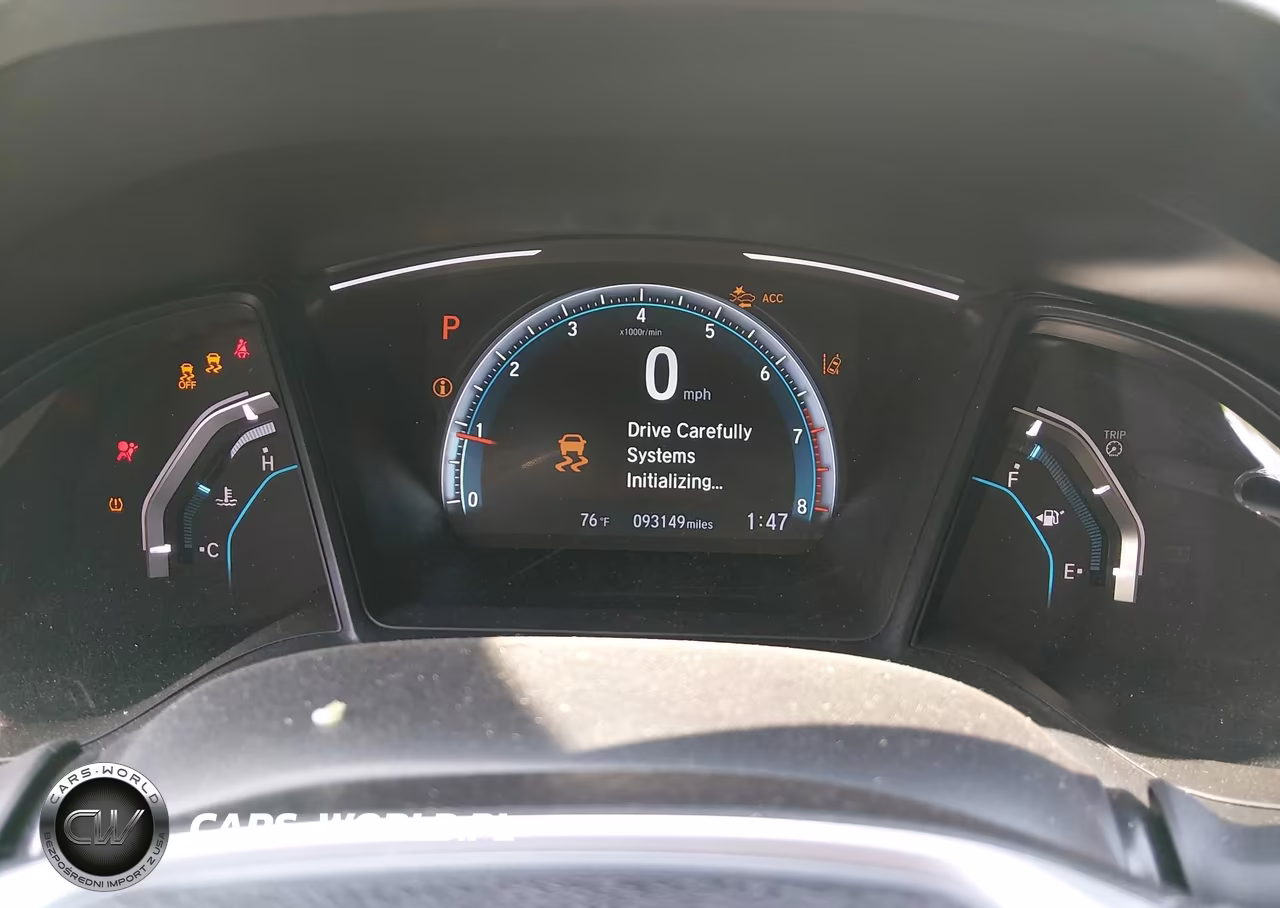 2019 Honda Civic Lx VIN:2HGFC2F67KH586737 - 7