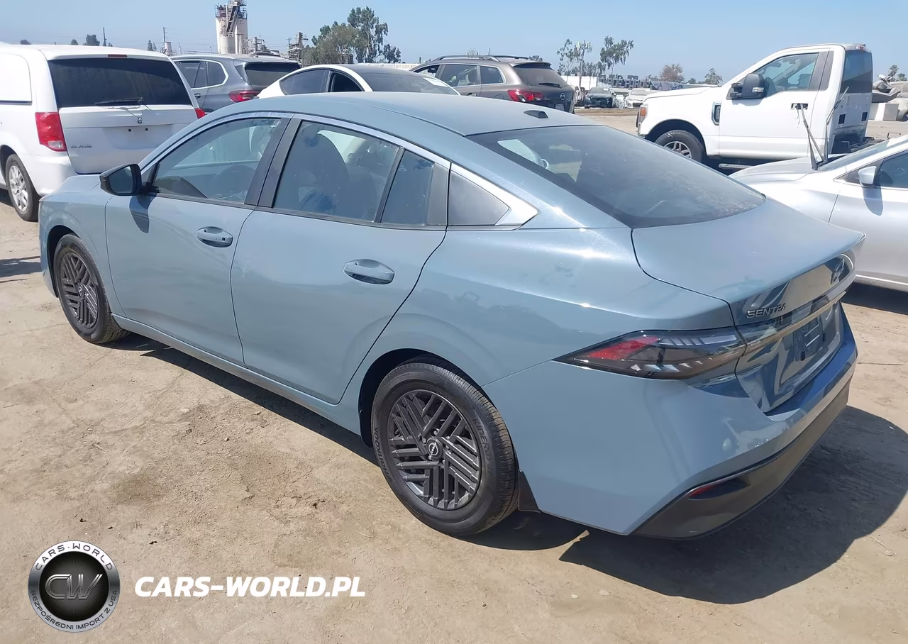 2026 Nissan Sentra Sv VIN:3N1AB9CV1TY208346 - 3