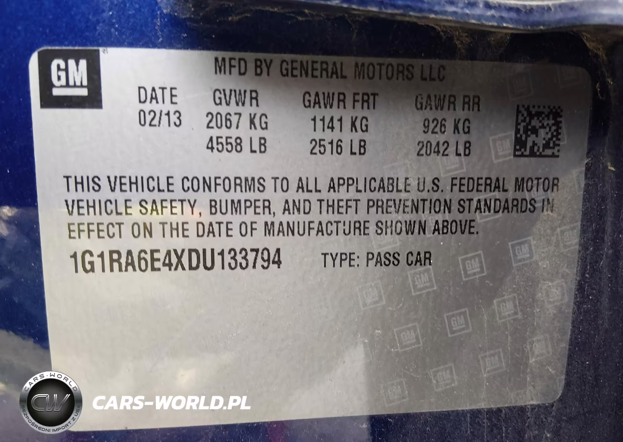 2013 Chevrolet Volt VIN:1G1RA6E4XDU133794 - 9