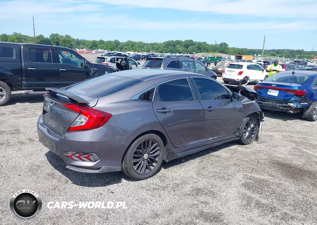2017 Honda Civic Lx VIN:2HGFC2F51HH568802 - 4