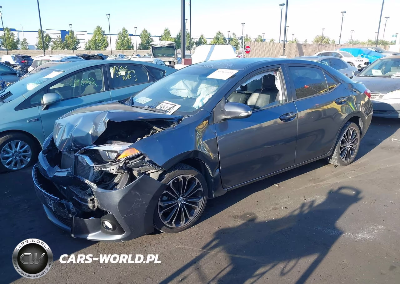 2015 Toyota Corolla S Plus VIN:5YFBURHE7FP318861 - 2