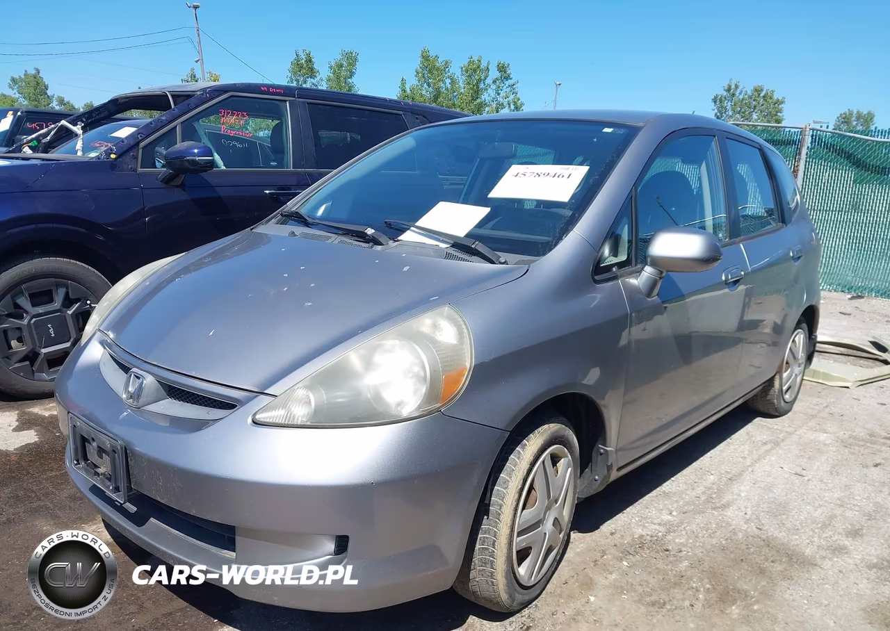 2007 Honda Fit VIN:JHMGD37457S002563 - 2