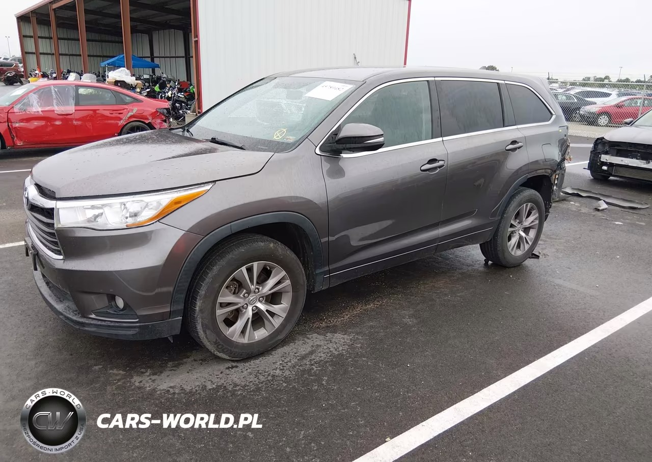 2015 Toyota Highlander Le Plus V6 VIN:5TDZKRFH6FS088996 - 2