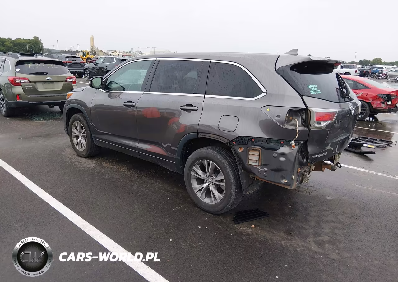 2015 Toyota Highlander Le Plus V6 VIN:5TDZKRFH6FS088996 - 3