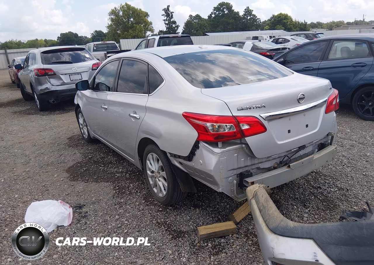 2018 Nissan Sentra Sv VIN:3N1AB7AP0JL650070 - 3