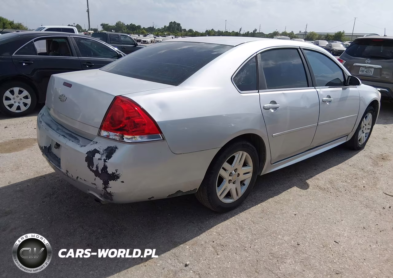 2012 Chevrolet Impala Lt VIN:2G1WG5E35C1282322 - 4