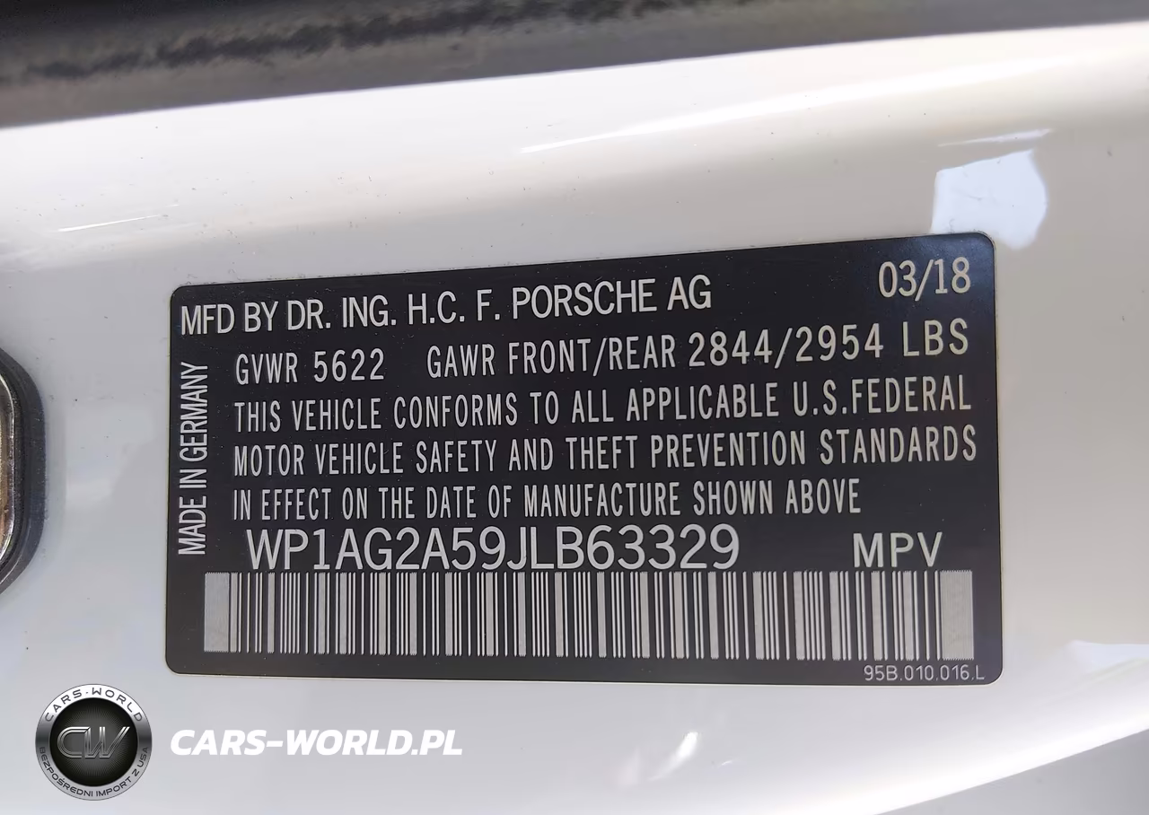 2018 Porsche Macan Gts VIN:WP1AG2A59JLB63329 - 9
