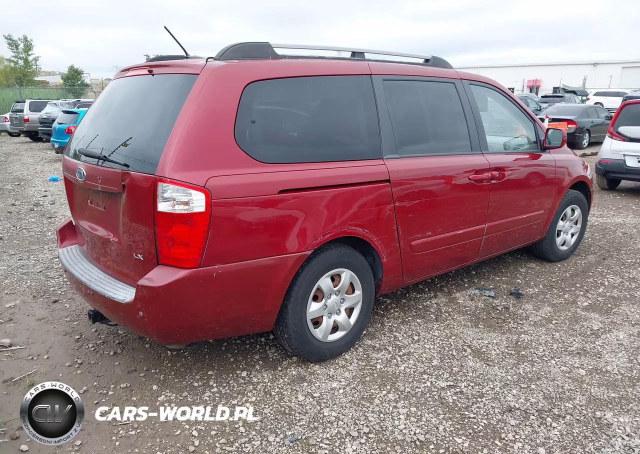2009 Kia Sedona Lx VIN:KNDMB233496273465 - 4