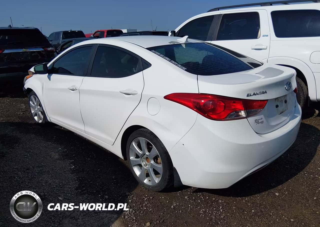 2013 Hyundai Elantra Limited VIN:5NPDH4AEXDH402659 - 3